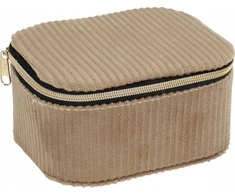 Home Styling Collection Papuošalų dėžutė, velvetas, 11,5 x 9,5 x 6 cm