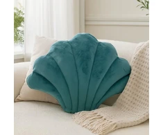 Home Styling Collection Decorative shell-shaped pillow MORNI, 43 x 33 cm