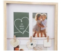 Home Styling Collection Frame Nuotraukų rėmelis su dekoracija, 31 x 27 x 43,5 cm