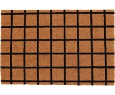 Home Styling Collection Raštuotas kokoso pluošto durų kilimėlis, 59 x 39 cm