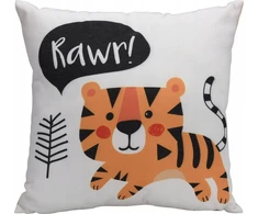 Home Styling Collection Pagalvės užvalkalas RAWR vaikų kambariui, 45 x 40 cm