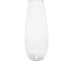 Home Styling Collection Siaura stiklo vaza, Ø 20 x 50 cm