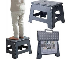 Home &amp; Styling Collection Sulankstoma tvirta neslystanti kėdė pilka