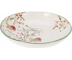 Home Styling Collection Kalėdinis dubuo iš akmens masės, Ø 30 cm