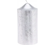 Home Styling Collection Dekoratyvinė žvakė su metaliniu raštu, 7 x 14 cm