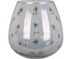 Home Styling Collection Arbatinės žvakidės stiklinės formos, Ø 14 cm
