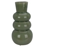 Home Styling Collection Keraminė vaza burbulo formos, 25 x 13 cm