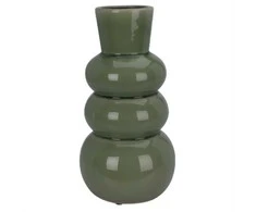 Home Styling Collection Keraminė vaza burbulo formos, 29,5 x 14 cm