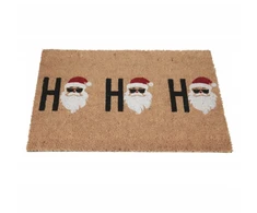 Home Styling Collection Kokoso pluošto kilimėlis 59x39 cm, Kalėdų Senelis