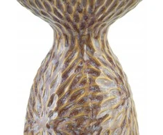 Mondex Since 1986R Namų stiliaus kolekcija YARINE BEIGE Świecznik 10,5x8,5x16,5 cm