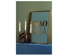 Home Styling Collection Namų stiliaus kolekcija RINGS žvakidė 3 žvakėms