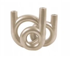 Home Styling Collection Žvakidė RINGS 3 žvakėms