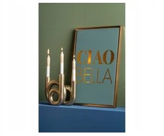 Home Styling Collection Žvakidė RINGS 3 žvakėms
