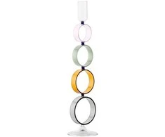 Home Styling Collection Žvakidė RITUALI DOMESTICI CERCHIADO 8 x 34,5 cm