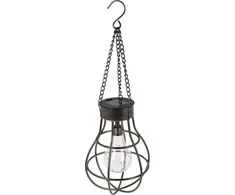 Pakabinamas šviestuvas Home &amp; Styling LED saulės šviesos sodo lempa stilingas ekologiškas universalus
