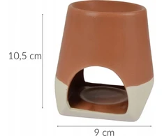 Homea keraminė arbatinė ir kvapusis vaško degiklis, 10,5 cm