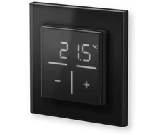 Homematic IP stiklinis sieninis termostatas, juodas