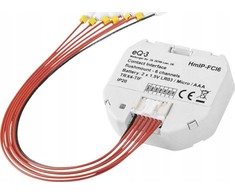 eQ-3 HomeMatic IP Interfejs kontaktowy Podtynkowy – 6-krotny