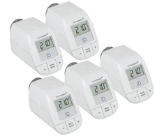 eQ-3 HomeMatic IP Homematic IP radiatoriaus termostatas – bazinis 5 vienetų rinkinys