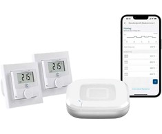 HomeMatic IP Homematic IP Patalpos klimato rinkinys su AP 2 ir 2 sieniniais termostatais