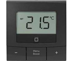 eQ-3 HomeMatic IP Homematic IP sieninis termostatas - bazinis, antracitinis