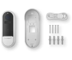 HomeMatic IP Vaizdo domofonas (HmIP-CODB) (balta, 3 MP, WLAN) (162945A0)