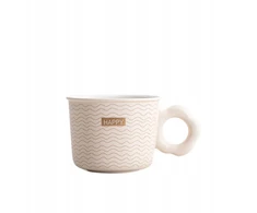 Homla TODIL rusvai gelsvas Mug, 300 ml