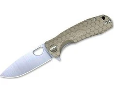 Honey Badger Medaus Barsuko Peilis Medaus Barsuko Flipper D2 Vidutinio įdegio