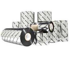 Honeywell TMX1301 wax ribbon, Core 12,7, Plotis 110 mm x Length 100 meters, 25 rolls per box, ink coating out. Ideal for Uncoated / Coated papers.