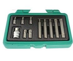 Grąžtas HONITON KOŃCÓWKI SPLINE 11 vnt. 4011