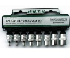 Honiton Torx 3/8 "E6-E16 8vnt. (H3008)