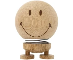Hoptimist figūrėlė „Smiley M“ Raw Oak 29599