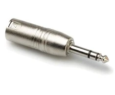 Hosa - Adapteris XLRm kištukas - 6,35 mm TRS kištukas