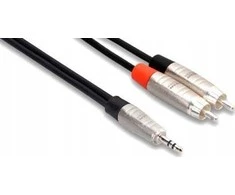 Hosa - Kabelis PRO TRS 3.5mm - 2 x RCA 1.8m