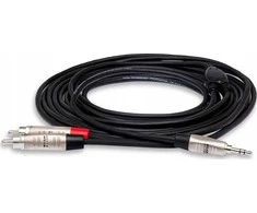 Hosa - Kabelis PRO TRS 3.5mm - 2 x RCA 1.8m