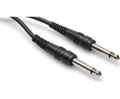 Hosa - Kabelis TS 6.35mm - TS 6.35mm 3m