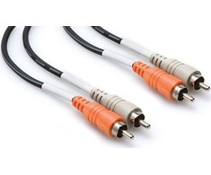 Hosa RCA (Cinch) x2 - RCA (Cinch) x2 kabelis 1m juodas (CRA-201)