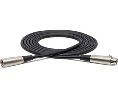 Hosa XLR – XLR 7,6 m juodas kabelis (MCL-125)