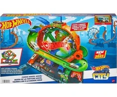 „Hot Wheels“ transformuojamas lenktynių bokštas HKX46
