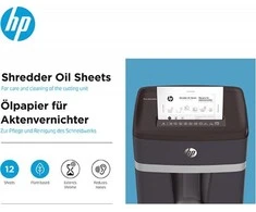 „Hewlett Packard“ (HP) HP alyvos lapeliai dokumentų smulkintuvams, 12 vnt.