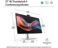 Monitorius HP Series 7 Pro 727pm (8K135E9)