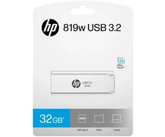 Pendrive HP 819W 32GB Sidabrinė matinė (HPFD819W-A-32)