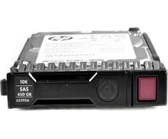 HP 450 GB 2,5 colio SAS-1 (3 Gb/s) serverio diskas (653956-001)