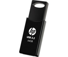 HP 64GB 712W Juodas USB 3.2 - USB STICK