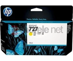 Hewlett Packard (HP) rašalas HP 727 130ml geltonasis B3P21A