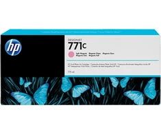 Hewlett Packard (HP) HP 771C šviesiai purpurinė rašalo kasetė, 775 ml, skirta HP Designjet Z6200, Z6600, Z6800