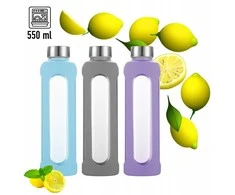 Gertuvė HP Riposo Stiklinis buteliukas su silikonu 0.55 L, R-9024