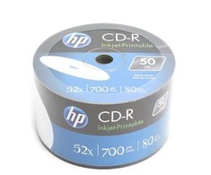 Hewlett Packard (HP) CD-R 700 MB 52x 50 vienetų (HP CDP50)