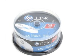 Hewlett Packard (HP) HP CD-R 700 MB 52X KUKE * 25 12929