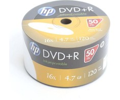 Hewlett Packard (HP) HP DVD + R 4.7 GB 16x 50 vienetų (HP P1650 +)